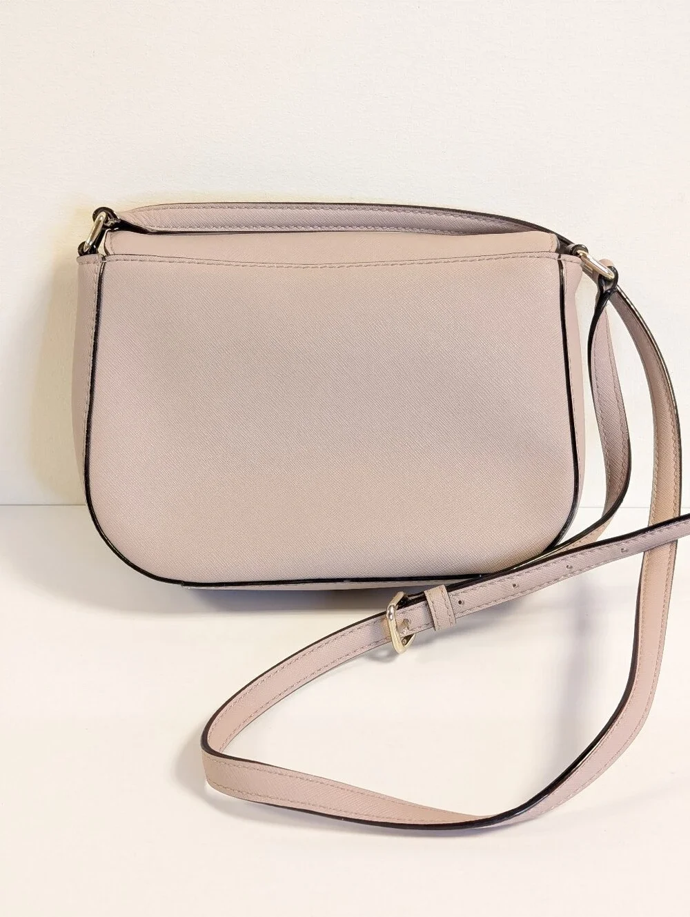 Kate Spade New York Blush Taupe Saffiano Leather Crossbody